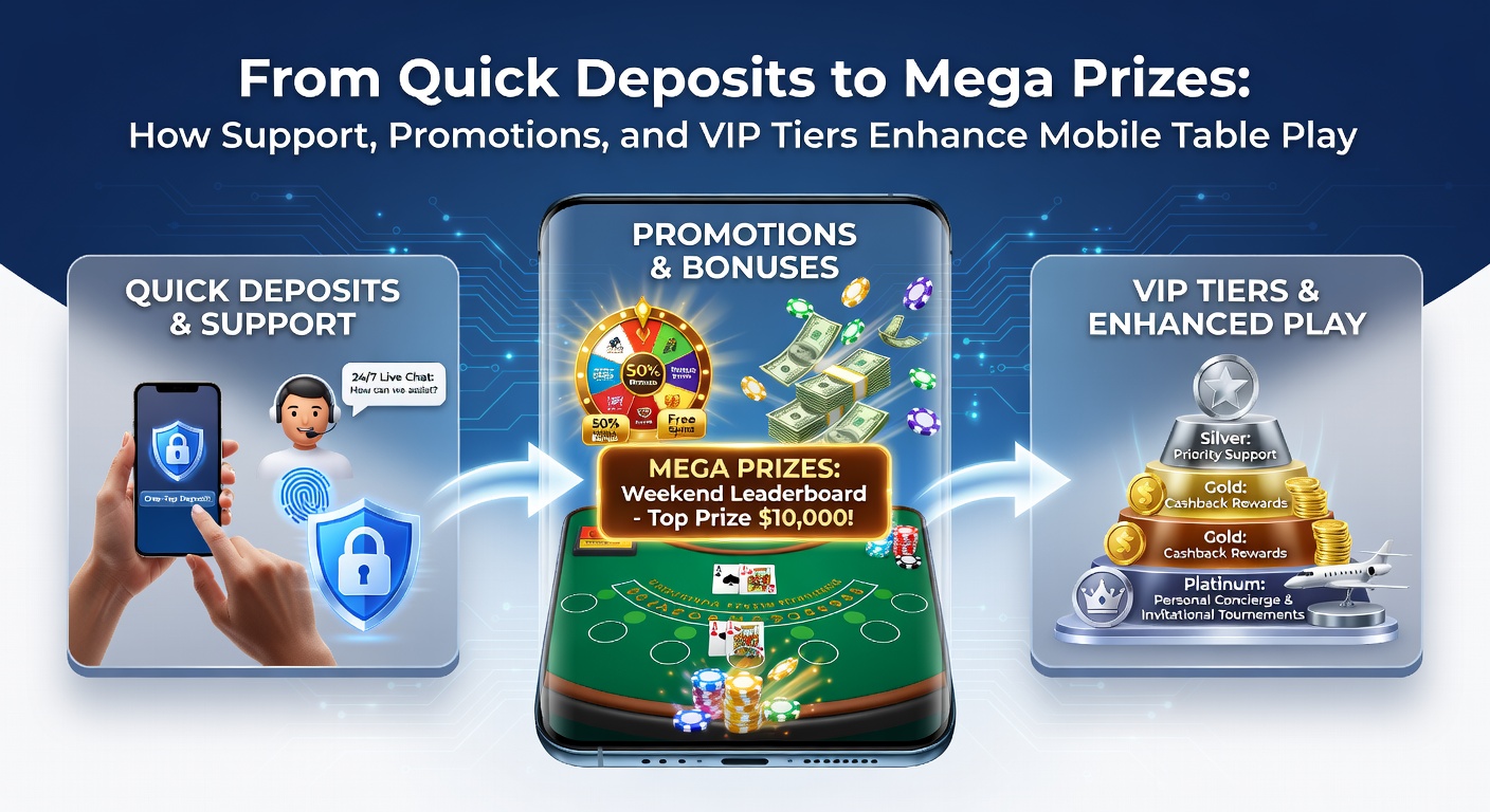 VIP player at enhanced mobile live dealer roulette table with promotional overlays and support chat open