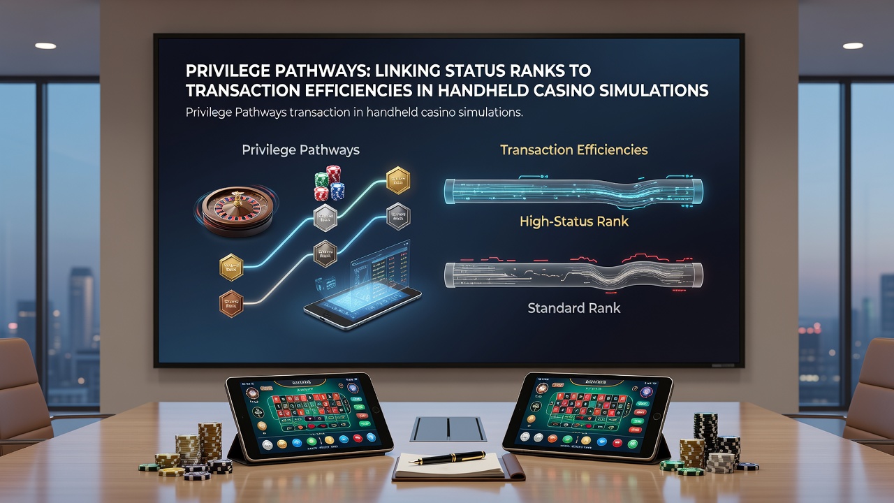 Infographic illustrating how different status ranks affect deposit and withdrawal times in mobile casino applications